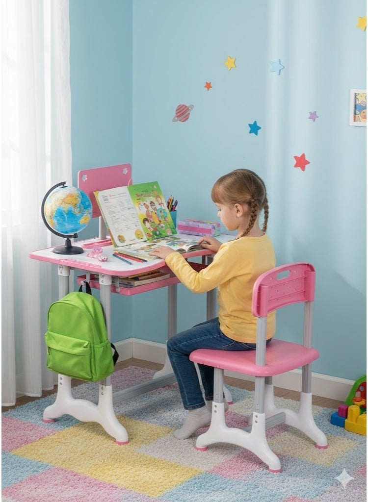 Funz Educational children's desk consisting of a study table and chair ( Light not included ) - Image 3